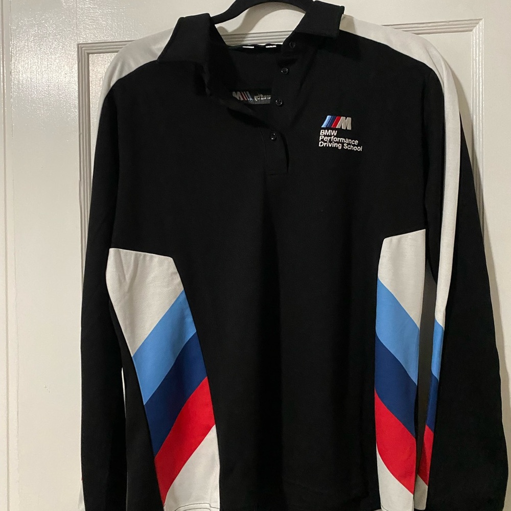 BMW M Performance Driving School Long Sleeve Polo – Women’s XL